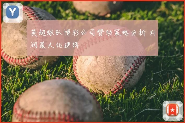 英超球队博彩公司赞助策略分析 利润最大化逻辑