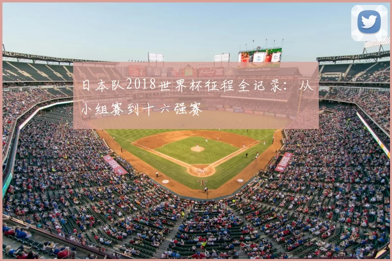 日本队2018世界杯征程全记录:从小组赛到十六强赛