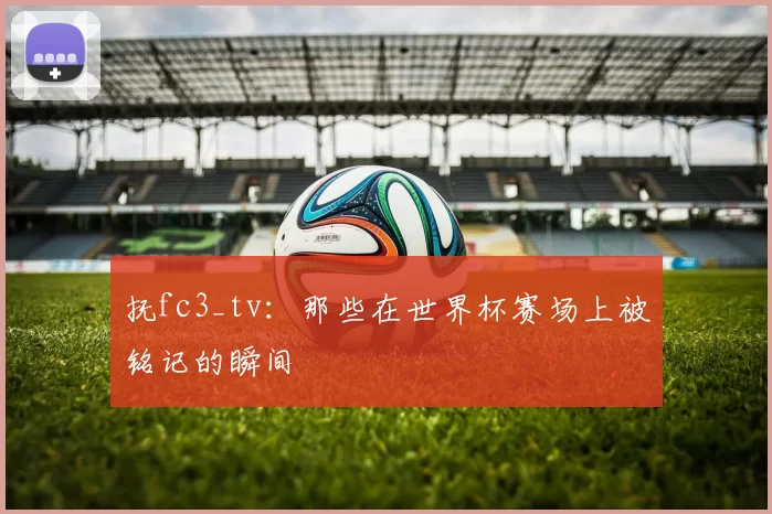 抚fc3_tv:那些在世界杯赛场上被铭记的瞬间